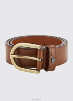 Hommes Dubarry ceinture en cuir porthall 80BL1031 accessoires châtaigne
