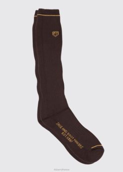 Hommes Dubarry chaussettes à bottes longues 80BL1037 accessoires brun
