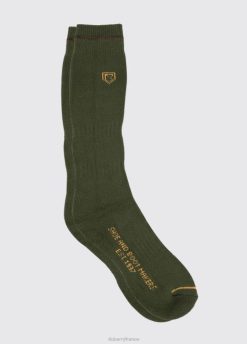 Hommes Dubarry chaussettes courtes 80BL1035 accessoires olive