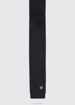 Hommes Dubarry cravate en soie tricotée knockroe 80BL1166 accessoires marine