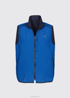 Hommes Dubarry gilet léger réversible killashee 80BL1186 vêtements cobalt
