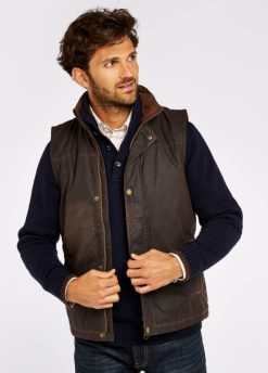 Hommes Dubarry gilet wax éphémère 80BL983 vêtements Java