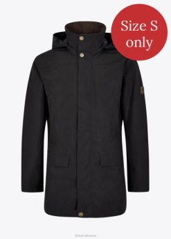 Hommes Dubarry manteau ballywater 80BL1172 vêtements noir
