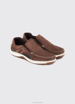 Hommes Dubarry mocassin de yacht 80BL908 chaussure âne marron