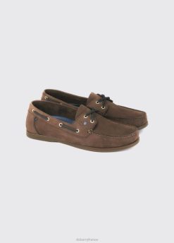 Hommes Dubarry mocassin portuaire 80BL845 chaussure café
