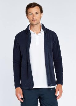 Hommes Dubarry polaire à fermeture éclair intégrale mustique 80BL989 vêtements marine