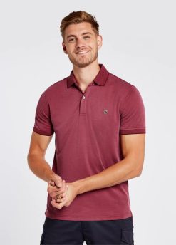 Hommes Dubarry polo chéri 80BL931 vêtements rubis
