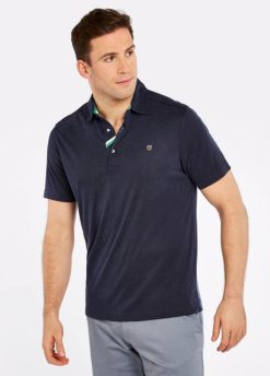Hommes Dubarry polo corbally 80BL1162 vêtements marine