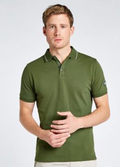 Hommes Dubarry polo loftus 80BL1096 vêtements Pesto