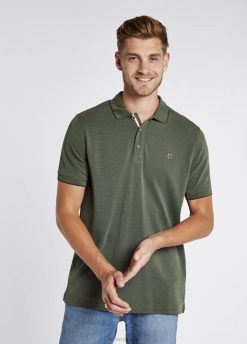 Hommes Dubarry polo morrison 80BL943 vêtements Pesto