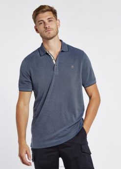 Hommes Dubarry polo morrison 80BL946 vêtements indigo
