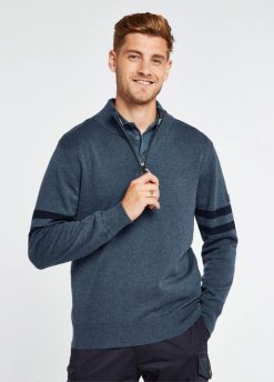 Hommes Dubarry pull ballybrittas 80BL938 vêtements acier