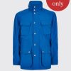Hommes Dubarry veste imperméable thornton 80BL1156 vêtements bleu royal