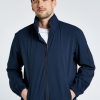 Hommes Dubarry veste mi-mollet croatie doublée en polaire 80BL976 vêtements marine