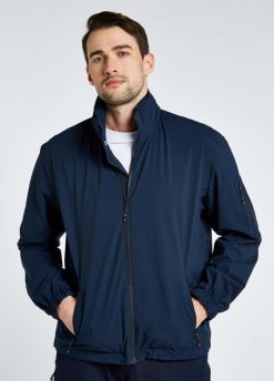 Hommes Dubarry veste mi-mollet croatie doublée en polaire 80BL976 vêtements marine
